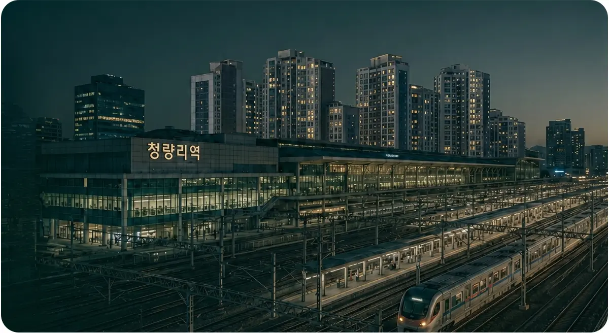 청량리 시그니처 아파트 조감도